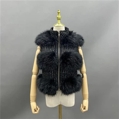 Faux Raccoon Coat